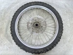 W8) 02-10 Yamaha 125 YZ250F YZ450F Excel Silver 21" Front Wheel Rim & Hub. Fixed Price $99.99.