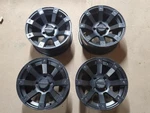 New Set Of Atv/utv Black Raceline Scorpion 14X7 4X110MM 5+2 A7947011-52. Fixed Price $500.00.