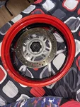 Kawasaki Ninja ZX10R ZX1000E Rear Back Wheel Rim 41073-0081-18F. Fixed Price $120.00.