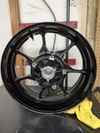 Suzuki 22-24 Hayabusa Rear Rim Damaged Scratches 64111-10L01-019 Black. Fixed Price $350.00.