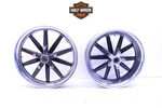 #858 Front & Rear Rim Wheel Set Harley Davidson Night Rod / Street 2006-2007. Fixed Price $699.99.