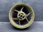 2012 Kawasaki Ninja EX650 Rear Rim, Back Wheel Oem #2625. Fixed Price $125.00.