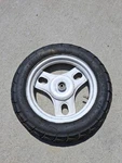1994-2001 Honda SA50 Elite White Front Wheel Rim 10IN. Fixed Price $149.99.