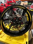 Oz Gass Rs-a Black Forged Rear Wheel Ducati Gt 1000 Paul Smart S4R ST4S Bt Disc. Fixed Price $2000.00.