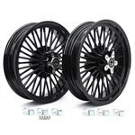 Fat Spoke Wheels Rims Tubeless 16X3.5 For Harley Softail Slim Flsl 2012-2021. Fixed Price $595.59.