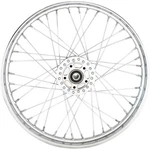 Chrome Laced Front Wheel 21" X 2.15 For Harley-davidson Sportster Dyna 2000-2007. Fixed Price $648.22.