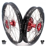 Kke 21/19 Mx Dirt Bike Wheels Spoke Rims Fit Honda XR650L 1993-2024 Cnc Red Hubs. Fixed Price $616.55.