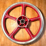 1982 1983 Kawasaki GPZ550 GPZ750 Front Enkei Wheel Rim Straight F-1075 19XMT1.85. Fixed Price $145.00.