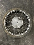 Harley 21 Drum Brake Ironhead Model Hamburger Chopper Vintage Panhead Wheel. Fixed Price $999.99.