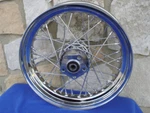 16" 3" 40 Spoke Chrome Wheel Harley Fl Shovelhead Front Rear 1973-83 Fx. Fixed Price $1178.99.