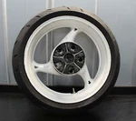 08-17 Suzuki Hayabusa GSXR1300 Rear Wheel Back Rim Tire White 2008 09 11 12. Fixed Price $179.99.