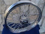 21X3.5" 60 Spoke Dna Single Disc Front Wheel 08-UP Bagger Street Glide Road King. Fixed Price $529.10.