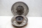 1972 Harley Xlh 1000 Ironhead Sportster Front & Rear Rim Wheel Set W/ Rotors. Fixed Price $299.99.