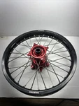 Tusk Impact Complete Wheel - Rear 19 X 2.15 Black Rim/silver Spoke/red Hub Used. Fixed Price $189.99.