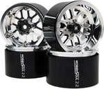 2.2 Beadlock Wheels Wide 40MM Adjustable Negative Offset Rims For 1/10 Rc Crawle. Fixed Price $76.59.