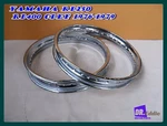 Fit Yamaha RD250 RD400 Cdef 76-79 Front & Rear Steel Wheel Rim Set **BI4684**. Fixed Price $94.05.