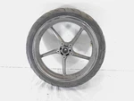 2006-2016 Triumph Daytona 675 Spoked Front Wheel Rim & Tire 3.5" X 17" Cracked. Fixed Price $119.95.
