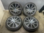 Bmw 17-23 G30 Style 759I Wheels Rims Staggered 20" Orbit Gray Tires Set Oem. Fixed Price $1799.99.