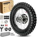 14'' Wheel 90/100-14 3.00-14 Rear Tire Rim Assembly For RM80 KLX125 KX85 YZ80. Fixed Price $143.91.