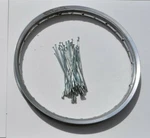 Oem New Tackoff 03-09 Kawasaki Front RIM17X1.40 Spokes. Fixed Price $66.00.