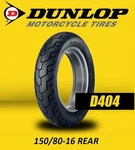 Dunlop 150/80-16 Rear Tire D404 Harley Dyna Softail Sportster Indian Chief. Fixed Price $168.99.