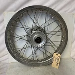 2014 09-16 Triumph Thruxton 900 Front Wheel Rim Slight Wobble 18X2.5 Spoked Oem. Fixed Price $250.00.
