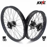 Kke 21/18'' Wheels Rims Set Fit Honda CRF250L 2017-2020 Cnc Black Hubs Dirt Bike. Fixed Price $529.00.
