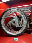 Harley Billet Front Mag Rim Wheel Pro Street Dyna Fxr Wideglide 21 Dual. Fixed Price $675.00.