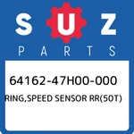 64162-47H00-000 Suzuki Ring,speed Sensor RR(50T) 6416247H00000, New Genuine Oem. Fixed Price $95.22.