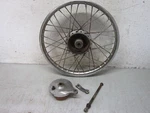Suzuki K10 Rear Wheel With Brake And Axle. Fixed Price $75.00.