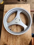 1999 Bmw R1100RT Rear Tire Wheel. Fixed Price $129.00.