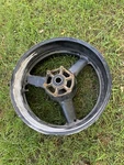 98 99 01 Yamaha Yzf R1 Rear Wheel Back Rim 4XV-25338-00-33. Fixed Price $110.00.
