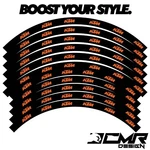 Stickers Graphic Wheels For Ktm Set Motocross Pair Front Rear. Fixed Price $122.06.