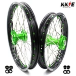 Kke 17/14 Small Kid's Wheels Rims For Kawasaki KX85 KX80 KX100 KLX140 Green Hubs. Fixed Price $499.00.