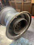 86-90 Oem Yamaha Big Wheel BW80 Rear Back Rim Hub Drum. Fixed Price $100.00.