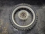 1989 Kawasaki Original Complete Rear Wheel Rim Hub Rotor Tire. Fixed Price $199.99.