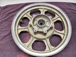 1982 Kawasaki KZ1100 Spectre Rear Wheel 16" Back Rim. Fixed Price $125.00.