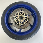 Honda VFR800X Crossrunner 2012 Front Wheel Rim Disc 17X3.5 Blue 44650-MCW-D01ZF. Fixed Price $456.64.