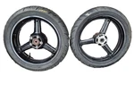 2006 Suzuki Katana GSX600F Rear & Front Wheel W/ Tire Pair 17 Oem. Fixed Price $235.60.