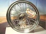 Harley Flst 16" Front Twisted 40 Spoke Chrome Wheel 1986-1999 V-twin 52-0852 X5. Fixed Price $539.10.