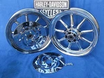 Harley 9 Spoke Chrome Best Buy Electra Glide Sliders Included Abs & Rotors. Fixed Price $1399.99.