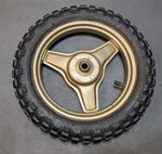 Yamaha PW50 Rear Wheel Rim Hub Gold. Fixed Price $70.00.