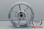 2015 Harley Electra Glide Cvo Rear Wheel Rim 16" X 5.00" Chrome Slicer #4221. Fixed Price $599.99.