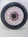2007-2009 Ktm 450EXCF Fron Wheel With Disk Painted Black Spray Oem #167. Fixed Price $195.00.