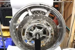 Front Wheel 2003 Yamaha Silverado XVS1100 5KS-25168-00-MA. Fixed Price $200.00.