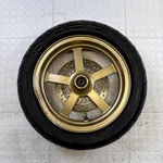 2022-2024 Honda Grom Sp Front Wheel Rim With Rotor Tire **bent**. Fixed Price $198.00.
