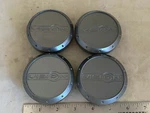 Set Of Vision Wheel Rim Gunmetal Grey Hub Cover Center Cap C-489-1 C-426GM-V. Fixed Price $35.00.