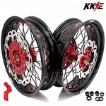 Kke 3.5*17/4.25*17 Supermoto Wheels For Honda CRF250R 2014-2026 CRF450R 2013-26. Fixed Price $989.00.