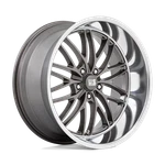 22X10.5 Us Mags U139 Santa Cruz Anthracite W/ Diamond Cut Lip Wheel 5X5 (0MM). Fixed Price $569.00.