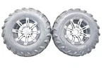 17 Cfmoto Cforce 500 4X4 Rear Wheels Rims & Tires 25X10-12 4/115. Fixed Price $449.99.